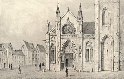 El Portal de la Iglesia de St Jacques la Boucherie, 1915 de Unbekannt