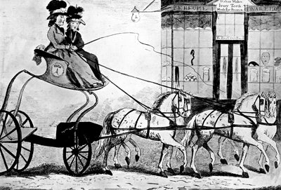 La Calle Portland, siglo XVIII de Unbekannt