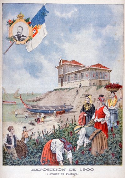 El pabellón portugués en la Exposición Universal de 1900, París, 1900 de Unbekannt