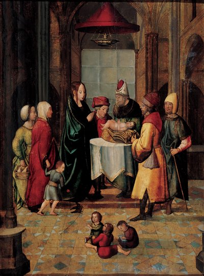 La presentación de Cristo y la purificación de la Virgen María en el templo de Unbekannt