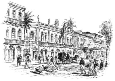 La Mansión Presidencial, Río de Janeiro, Brasil, 1892 de Unbekannt
