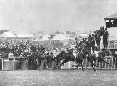 El segundo Derby del Príncipe, 1900: Diamond Jubilee primero en cruzar la meta, 1901 de Unbekannt