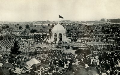 La proclamación de la Commonwealth de Australia en Sídney el 1 de enero de 1901, c1930 de Unbekannt