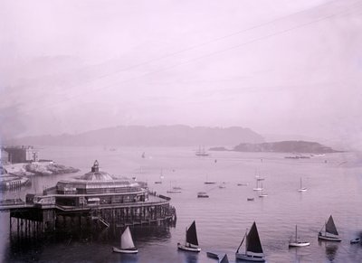 El muelle de paseo en Plymouth, Devon de Unbekannt