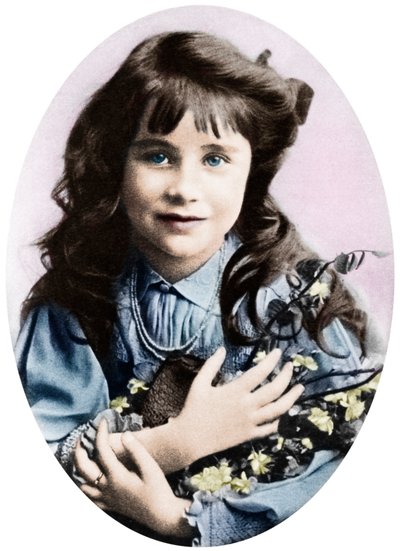 La Reina Madre a los siete años, 1907-1937 de Unbekannt