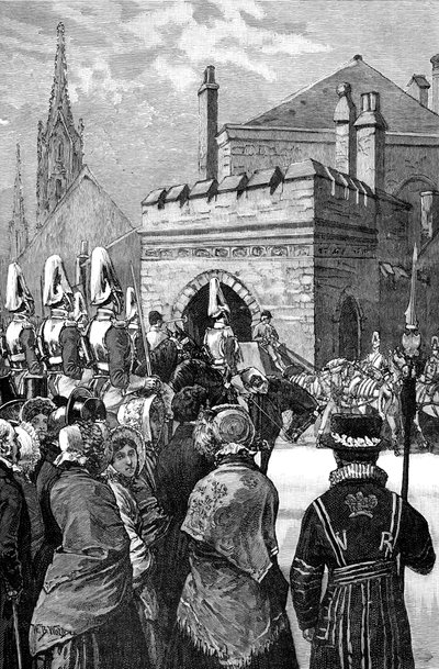 La Reina abriendo el Parlamento, 1846, 1900 de Unbekannt