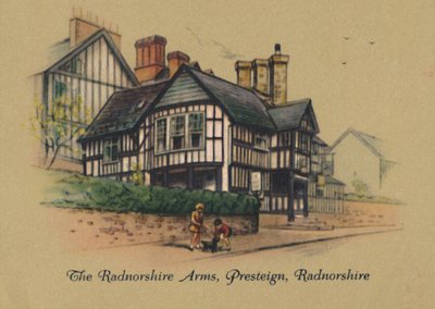 The Radnorshire Arms, Presteign, Radnorshire, 1939 de Unbekannt