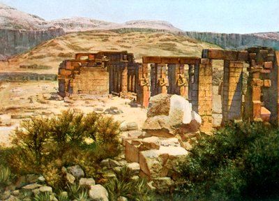 El Ramesseum, Tebas, Egipto de Unbekannt