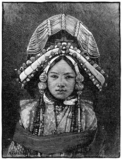 La Ranee de Sikkim, 1889 de Unbekannt