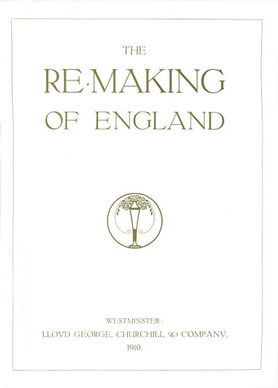 La reconstrucción de Inglaterra, 1910 de Unbekannt