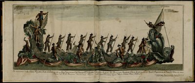 La regata en Venecia en honor del Príncipe Eduardo 1739-1767, Duque de York, el 4 de junio de 1764, ca 1764 de Unbekannt