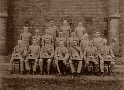 La Policía Regimental del 1er Royal Munster Fusiliers, Rangún, Birmania, 1913 de Unbekannt