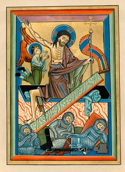 La resurrección, c1240 de Unbekannt