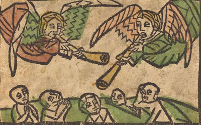 La Resurrección de los Muertos, c. 1460-1470 de Unbekannt