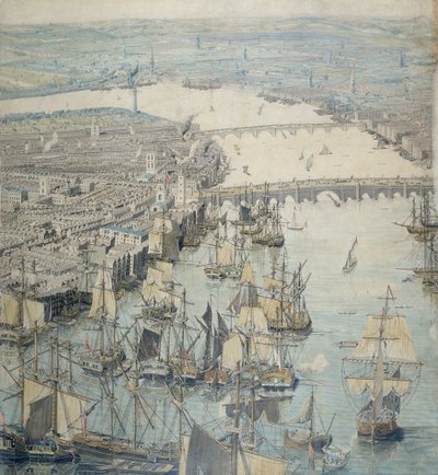 El panorama de Rhinebeck, c. 1807 de Unbekannt