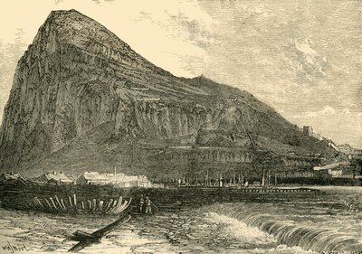 La Roca de Gibraltar de Unbekannt