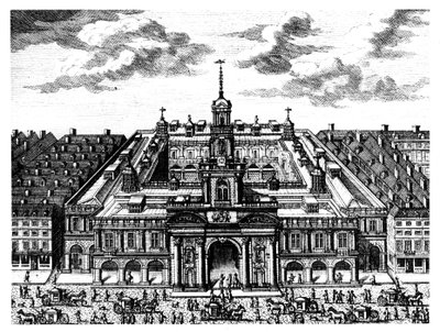 La Bolsa Real, Londres, finales del siglo XVII de Unbekannt