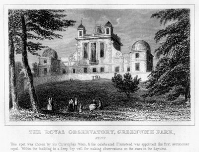 El Real Observatorio, Greenwich, Londres de Unbekannt