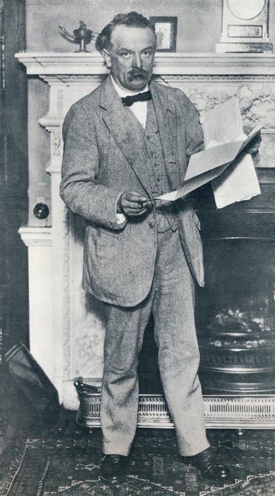 El Rt. Hon. David Lloyd George, M.P., Canciller del Exchequer, c1914 de Unbekannt
