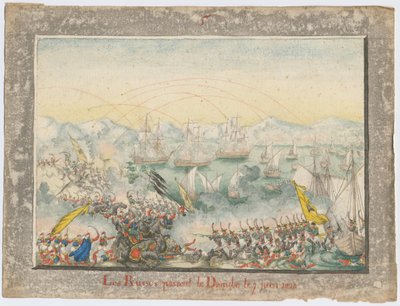 Los rusos cruzaron el Danubio en 1828 de Unbekannt