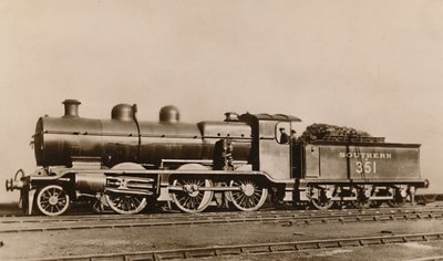 El tipo Mogul de locomotora de tráfico mixto de S.R. de Unbekannt