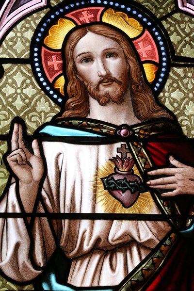 El Sagrado Corazón de Jesús, Monnetier-Mornex, Francia de Unbekannt