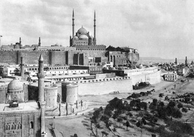 La Ciudadela de Saladino, El Cairo, Egipto, c1920s de Unbekannt