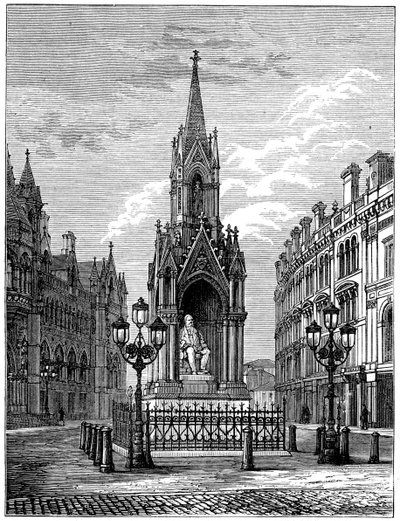 La estatua de Sal en Bradford, c. 1880 de Unbekannt