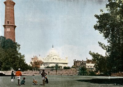 El Samadhi de Ranjit Singh, Lahore, India, c. 1890 de Unbekannt