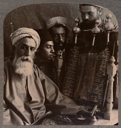 El Sumo Sacerdote Samaritano como Pedagogo, c. 1900 de Unbekannt