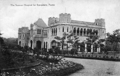 El Hospital Sassoon para Europeos, Pune Poona, India, principios del siglo XX de Unbekannt