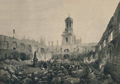 El segundo intercambio real después del incendio en 1838, 1928 de Unbekannt