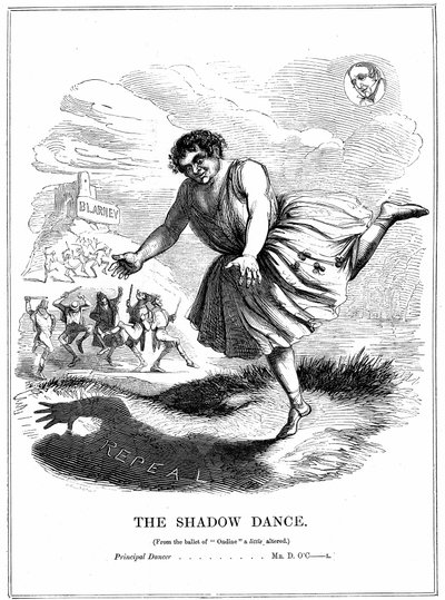 La danza de las sombras, 1843 de Unbekannt