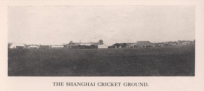 El Campo de Cricket de Shanghái, China, 1912 de Unbekannt