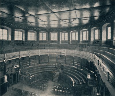El Teatro Sheldonian, Oxford, 1903 de Unbekannt