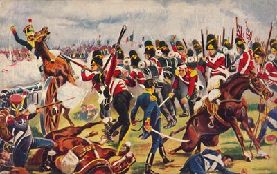 Los Sherwood Foresters. El avance de los Sherwood Foresters en Salamanca, 1812 de Unbekannt