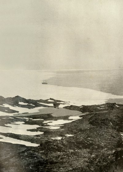 El barco en Pram Point, justo antes de partir hacia el norte, c1908, 1909 de Unbekannt