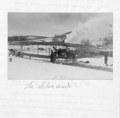 El Silver Dart AEA Drome No. 4 por Alexander Graham Bell, 1908 de Unbekannt