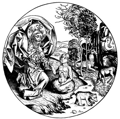 El Sexto Día de la Creación, 1493 de Unbekannt