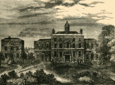 El Hospital de Viruela, Kings Cross, en 1800 de Unbekannt