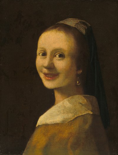 La chica sonriente, c. 1925 de Unbekannt