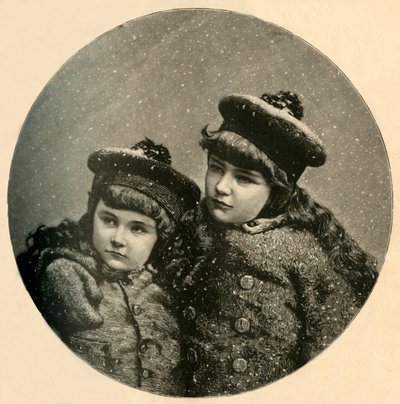 El árbol de Navidad de los pájaros de nieve, 1883 de Unbekannt