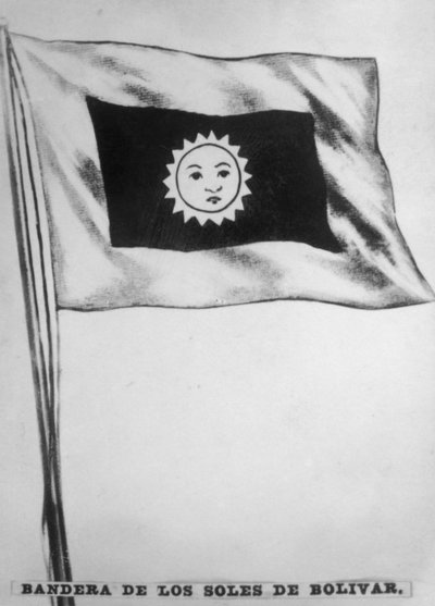Las suelas de Bolívar, 1823, años 1920 de Unbekannt