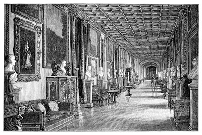 El corredor sureste, Castillo de Windsor, 1900 de Unbekannt