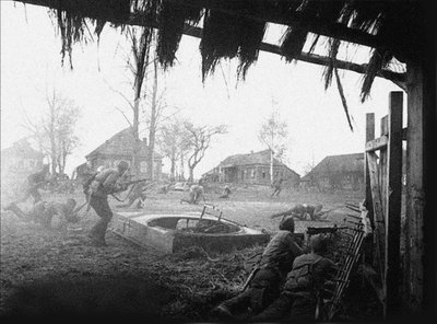 El ejército soviético contraataca. Finales de octubre, 1941. Tarutino, región de Kaluga de Unbekannt