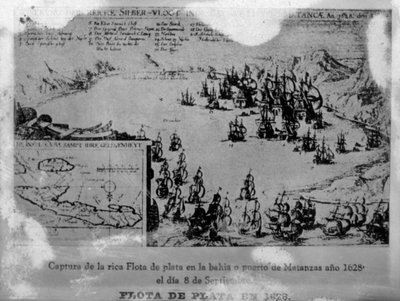 La flota de plata española, 1628, años 1920 de Unbekannt