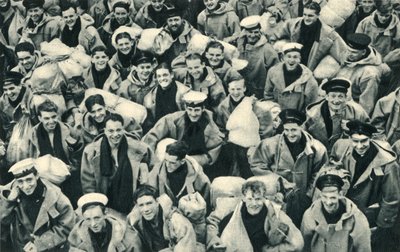 El espíritu del arca, marineros de la Royal Navy, c. 1942 de Unbekannt