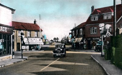 La Plaza, Braunton, Devon, principios del siglo XX de Unbekannt
