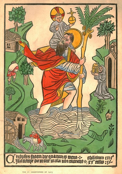 San Cristóbal de 1423 de Unbekannt