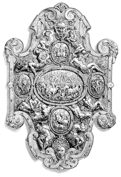 El escudo de armas de Carlos V, siglo XVI 1882 de Unbekannt